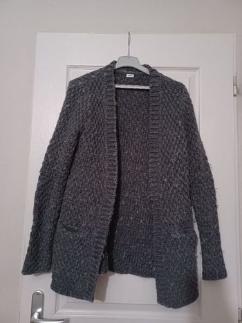 Gilet grosse maille