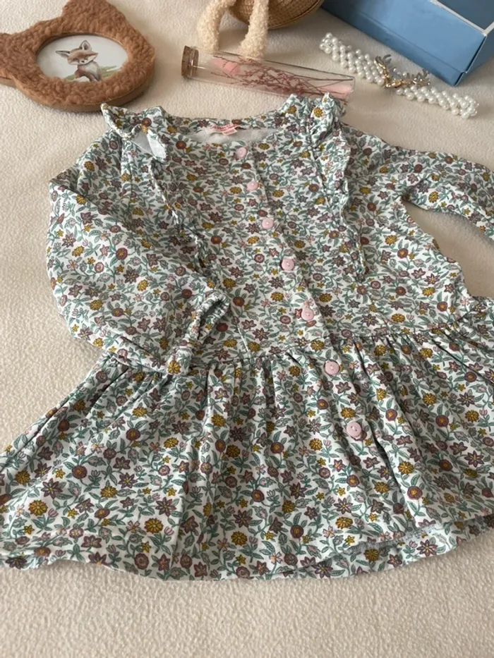 🌼 Robe Du Pareil au Même – Taille 24 mois 🌼 - photo numéro 2