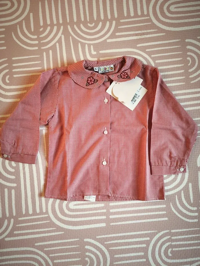 Chemise à carreaux neive