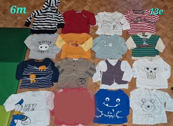 Lot 15maillot 6mois