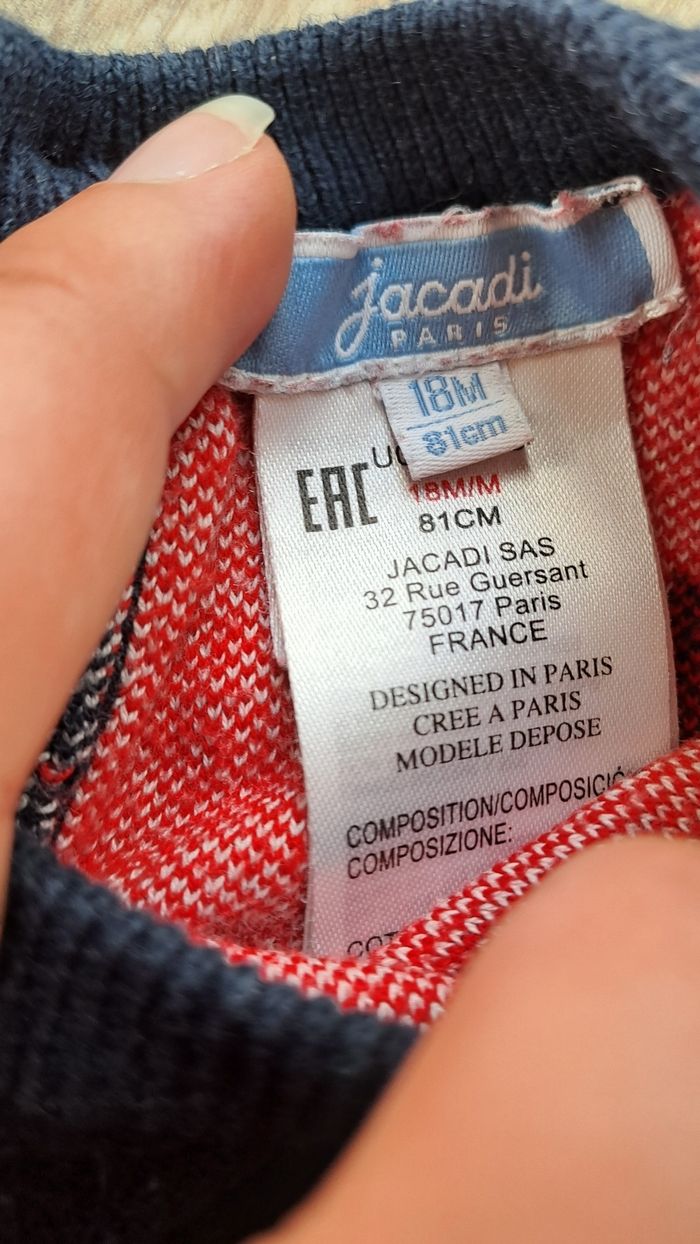 Robe pull Jacadi 18 mois - photo numéro 3