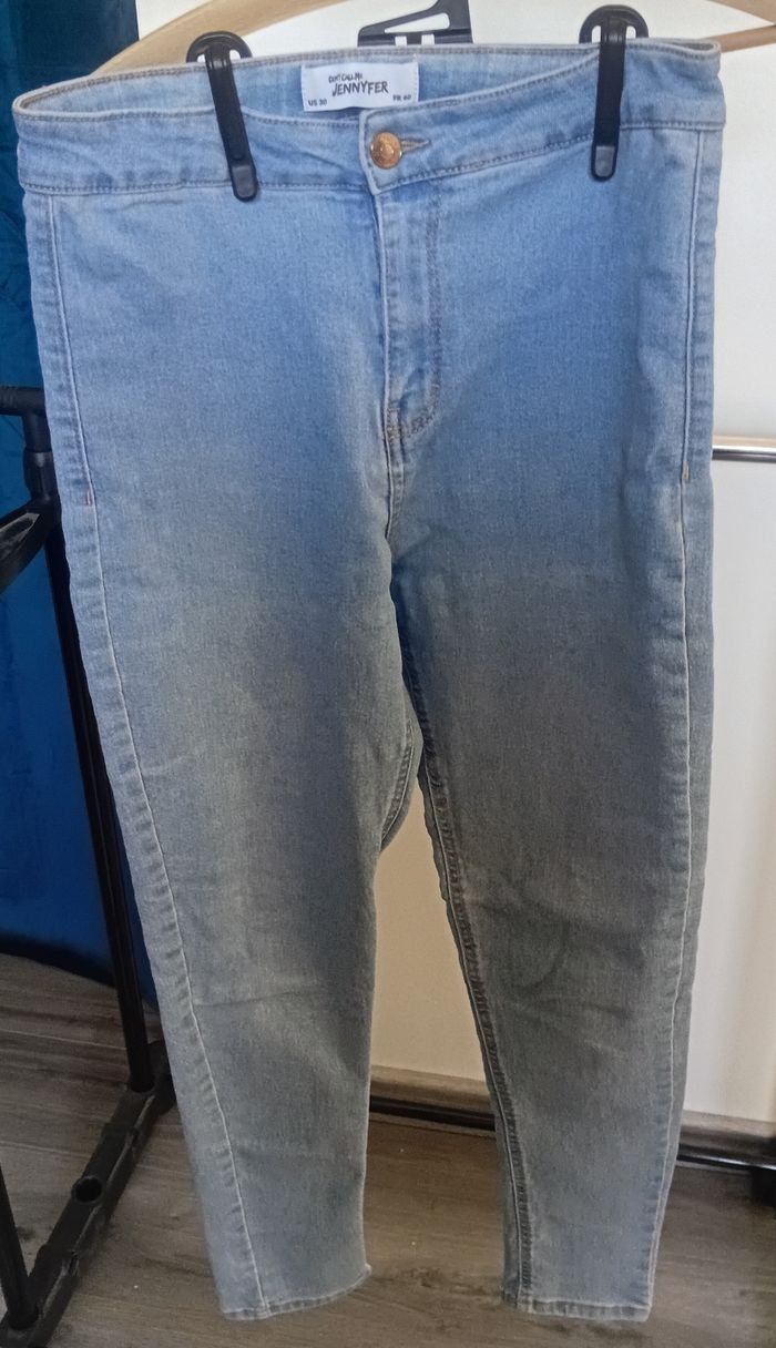 Pantalon jegging façon jean Jennyfer tissu agréable