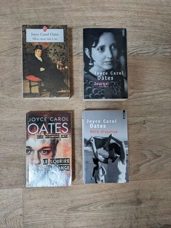 Lot de 4 livres Joyce Carol Oates