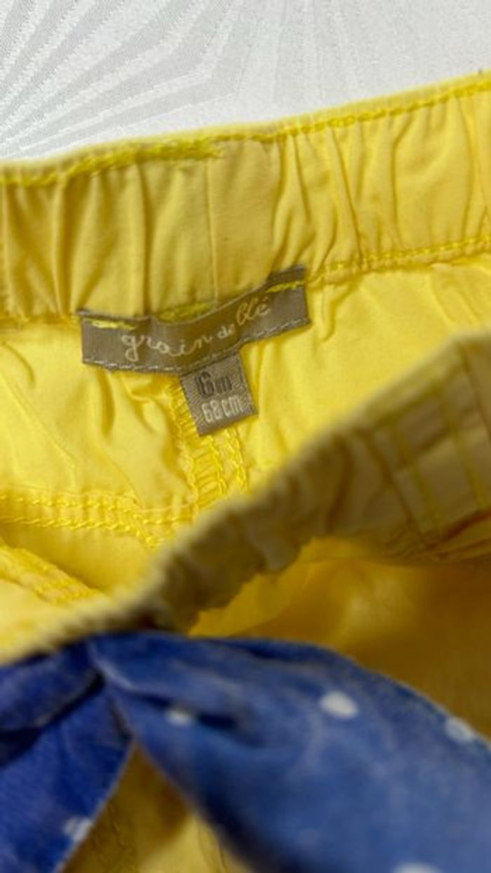 Pantalon léger fille 6 mois 68cm - photo numéro 3