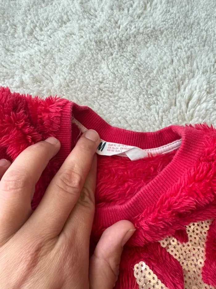👚Lot 4 pulls chaud - bébé fille - 24 mois - très bon état -h&m et autres - photo numéro 7