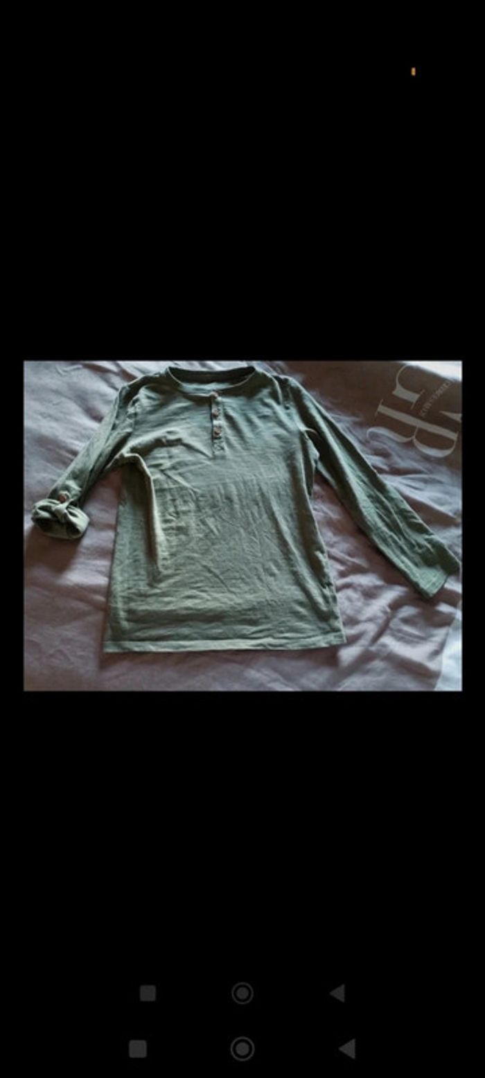 T-shirt manches longues 9/10 ans