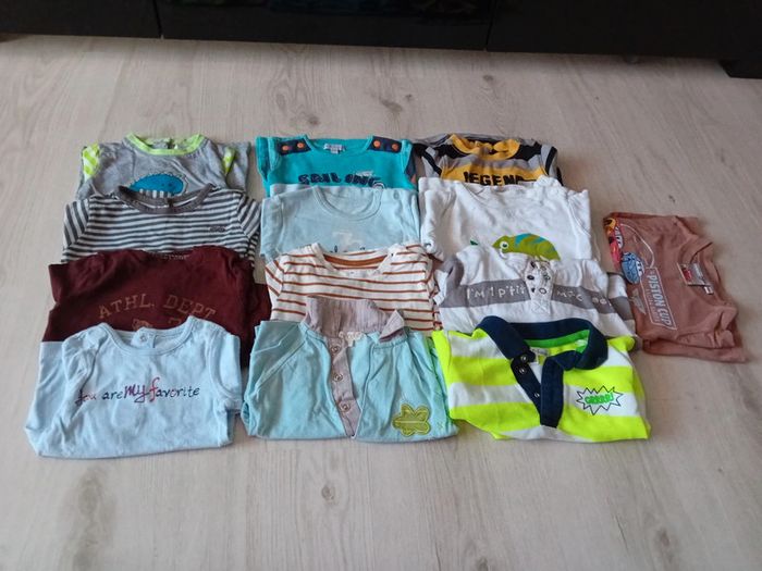 Lot de 13 tee-shirt manche longue 6 mois