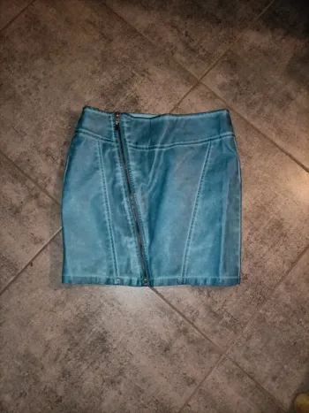 Jupe simili cuir