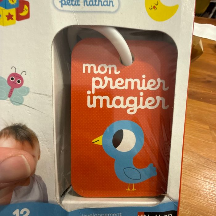 Premier livre illustré 20 carte recto verso petit Nathan - photo numéro 3