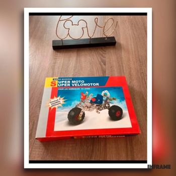 Jeux de construction moto 🥰 avec sa boîte