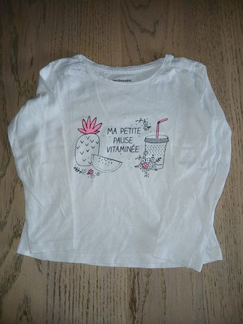 Tee-shirt fille 4 ans