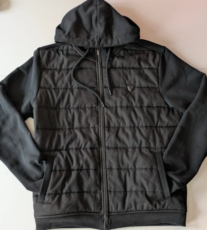 Veste à capuche Benson & Cherry noire – Taille XXL/XL - photo numéro 2