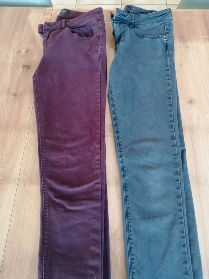Lot jeans skinny 38 bonobo - photo numéro 2