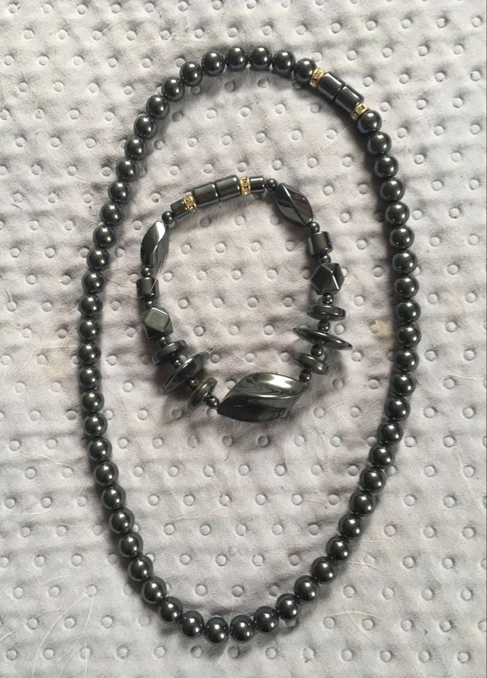 Collier/ bracelet  deux en un