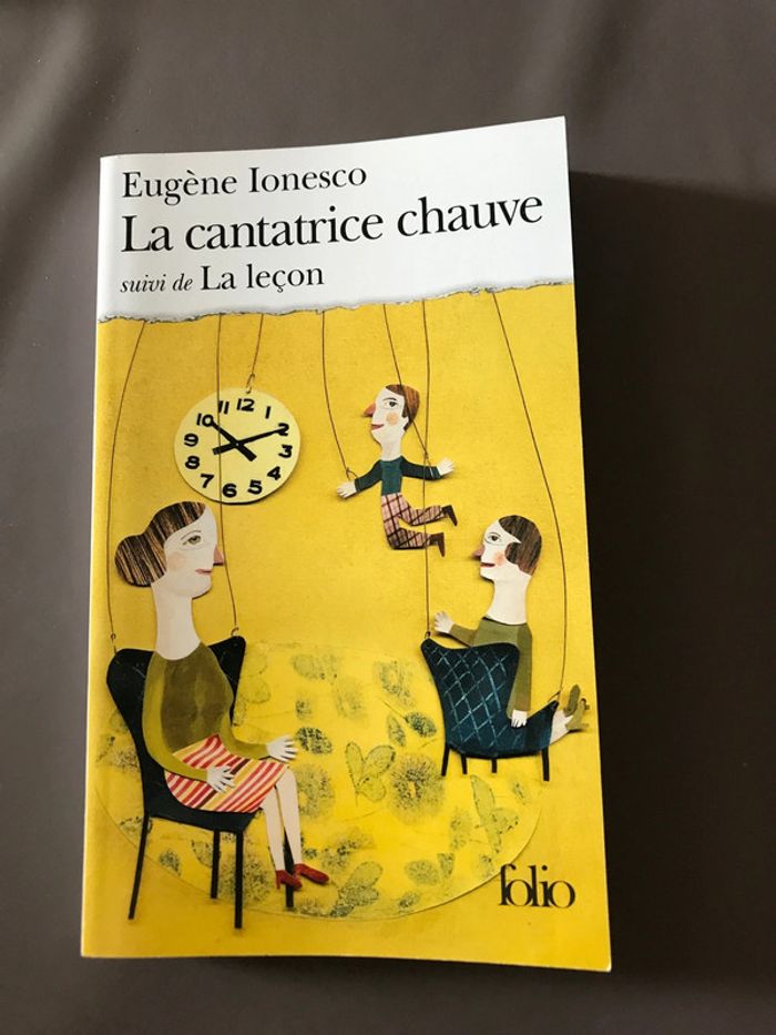 Livre La Cantatrice chauve