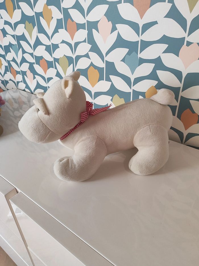 Peluche chien westie / scottish - photo numéro 2