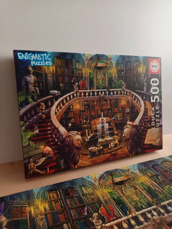 Educa puzzle 500 pièces bibliothèque énigmatique - photo numéro 16