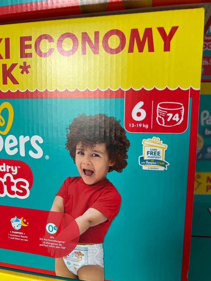 Pampers baby dry pants taille 6 - photo numéro 2
