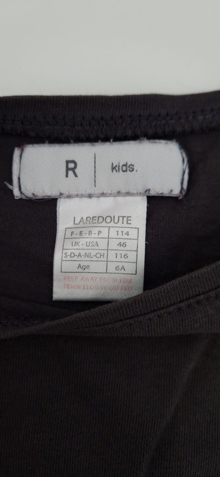 T-shirt manches longues fille 6 ans la redoute - photo numéro 3