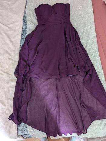 Robe bustier asymétrique