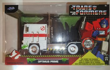Jada Toy Optimus Prime Transformer Livrée SOS Fantômes 1/24