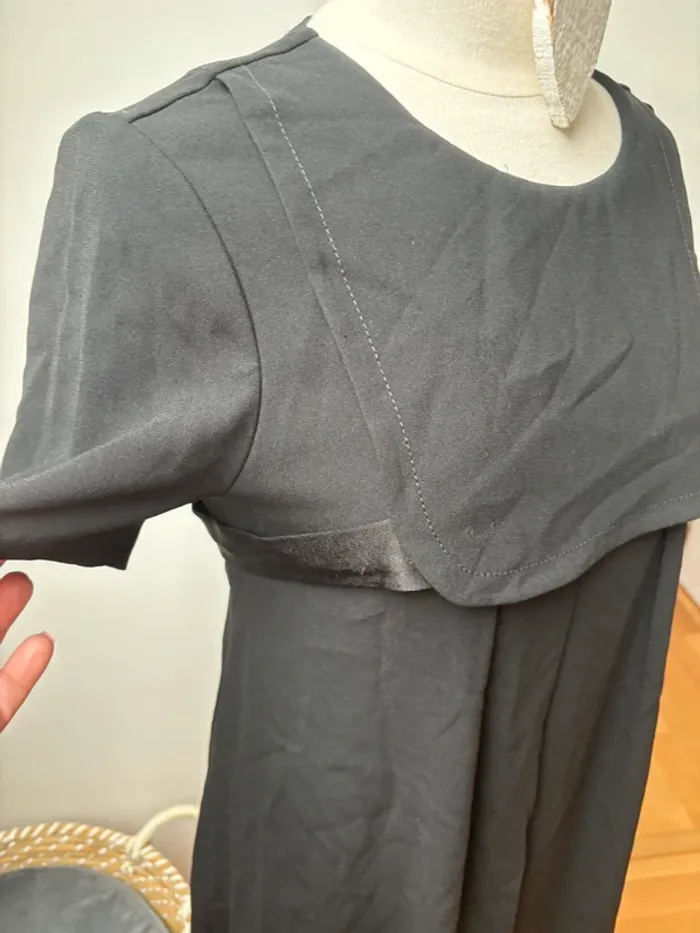 Superbe robe noire MC - Claudie Pierlot - modèle Rossa - T38 - photo numéro 5