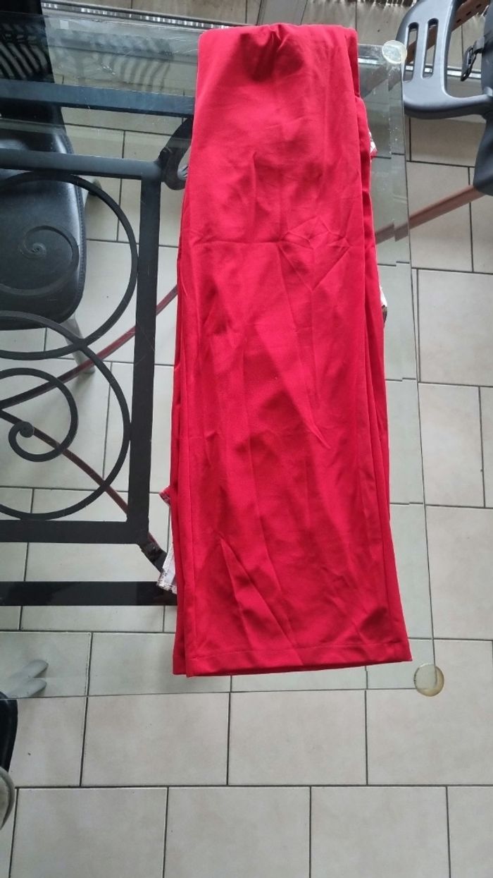 Combinaison légère pantalon rouge - photo numéro 4