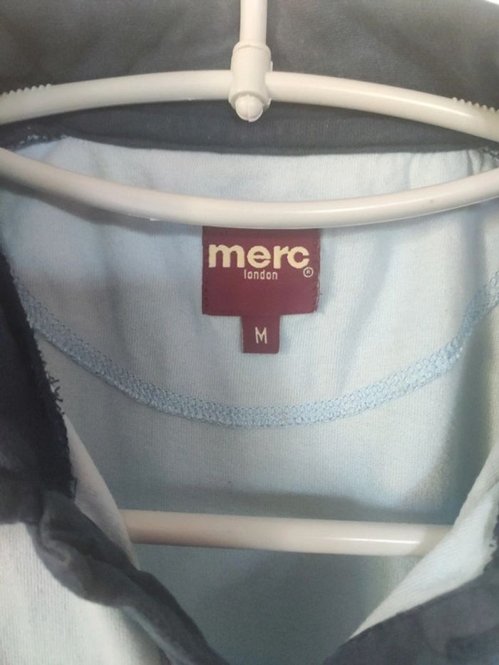 Merc Polo bleu clair M - photo numéro 3