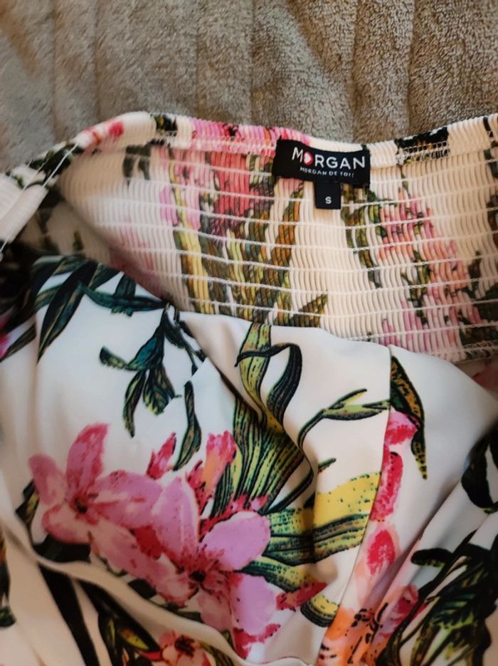 magnifique robe bustier fleurs - photo numéro 2