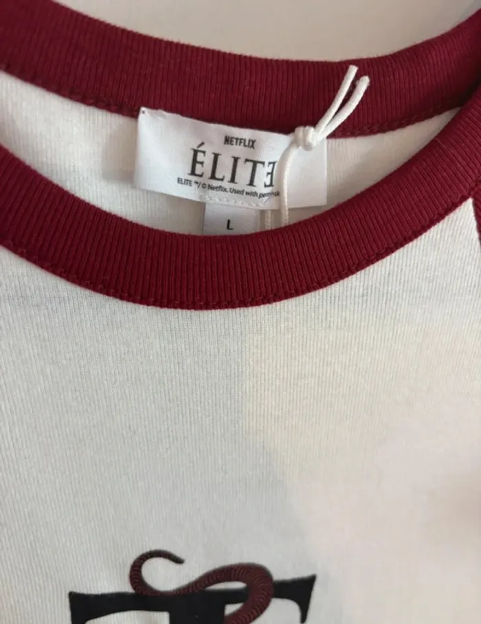 T-shirt ÉLITE x Jennyfer – T L – Neuf avec étiquette - photo numéro 3