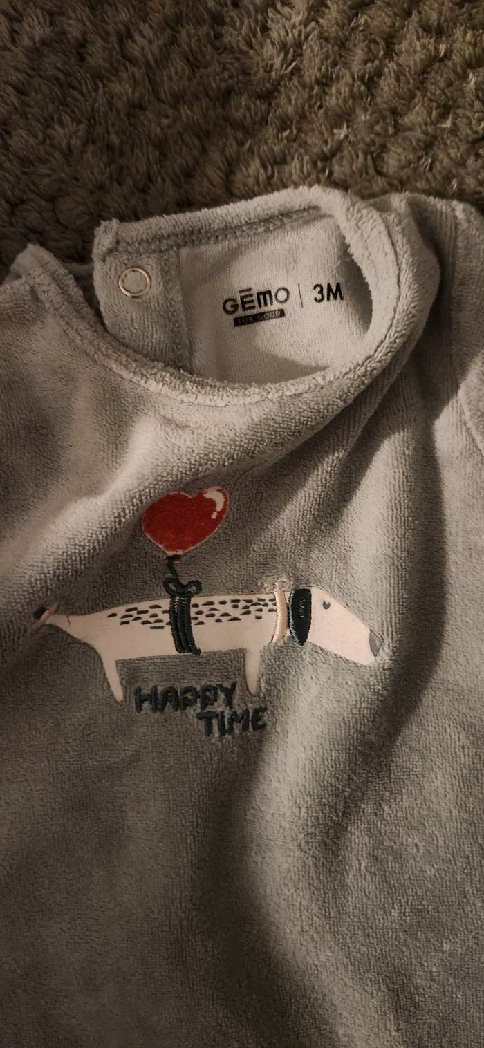 Pyjama Gémo 3mois - photo numéro 3