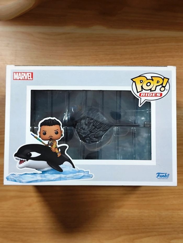 Funko Pop Rides Marvel – Namor With Orca N°116 (Black Panther Wakanda Forever) - photo numéro 5