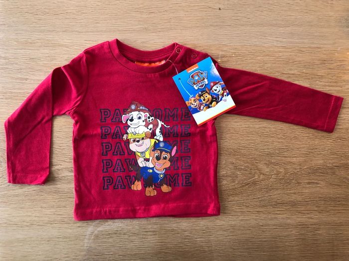 T-shirt ML paw patrol neuf