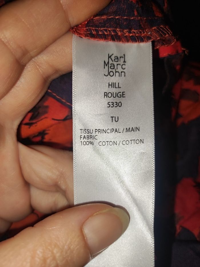 Grand sac en tissu fleuri - photo numéro 6