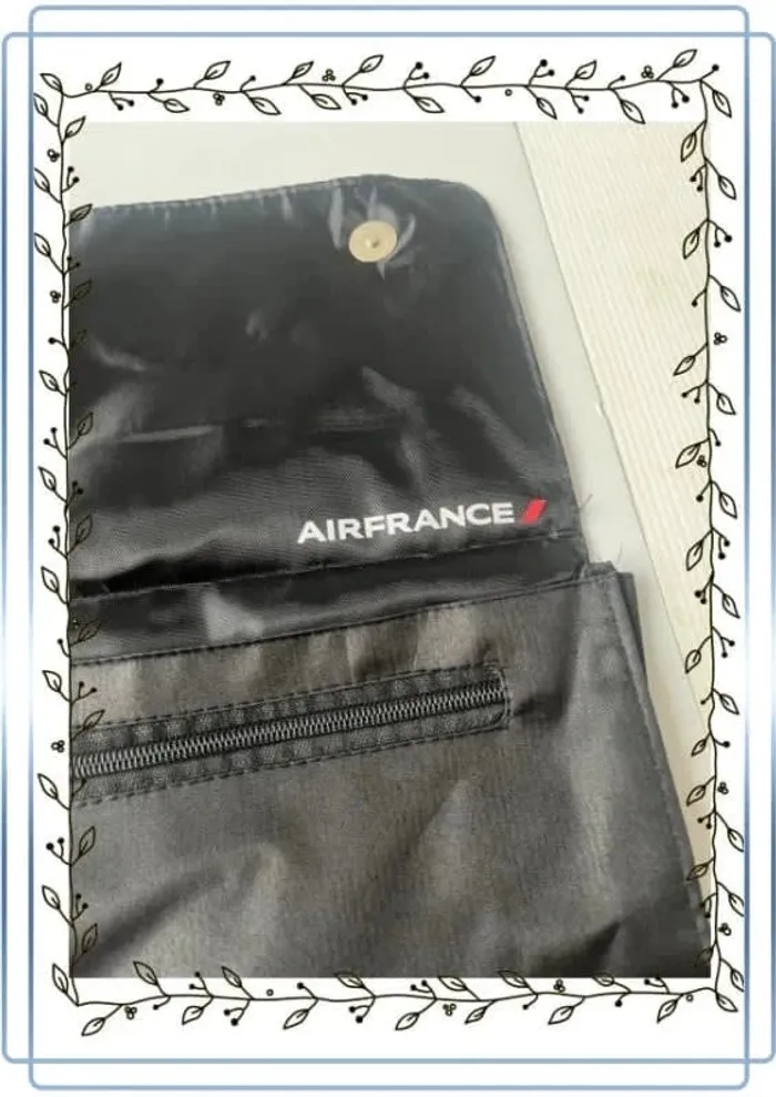 Pochette air france de voyage, 27x17cm - photo numéro 5