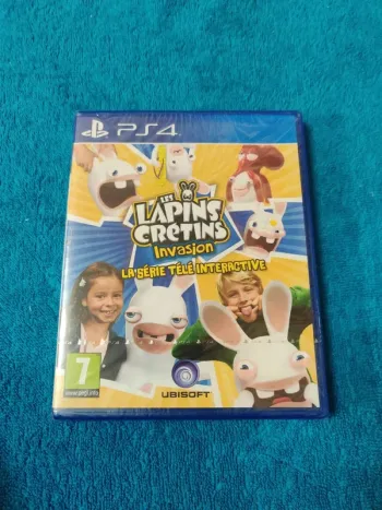 PS4 Les Lapins Crétins invasion la série télé interactive