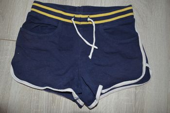 Short Orchestra bleu 8 ans