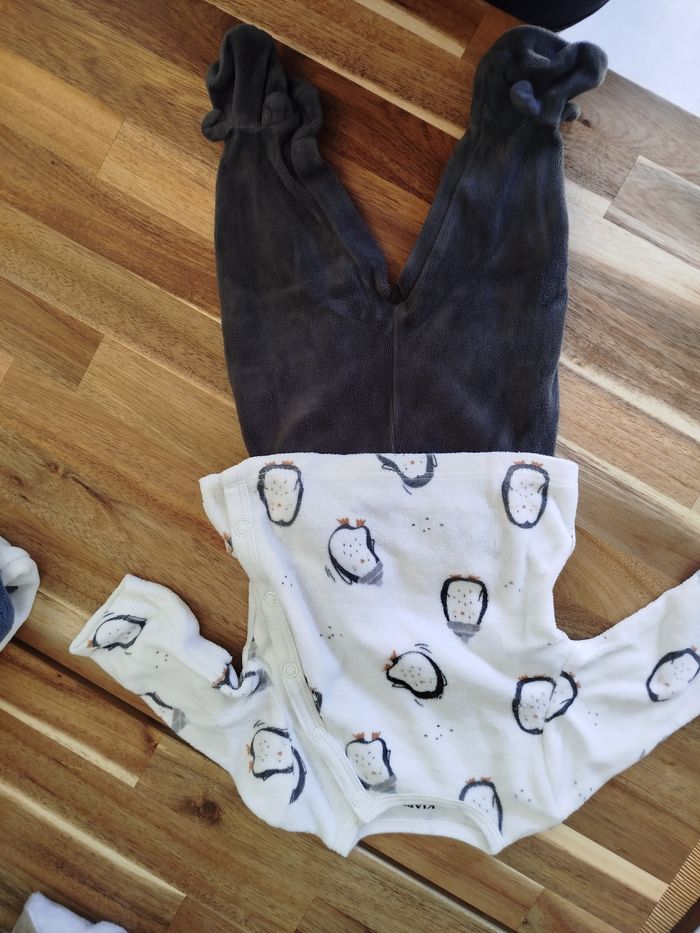 Lot de 8 pyjamas chaud 3 mois - photo numéro 7