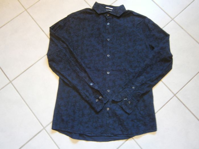 Chemise ML CELIO Navy Taille M (39/40)