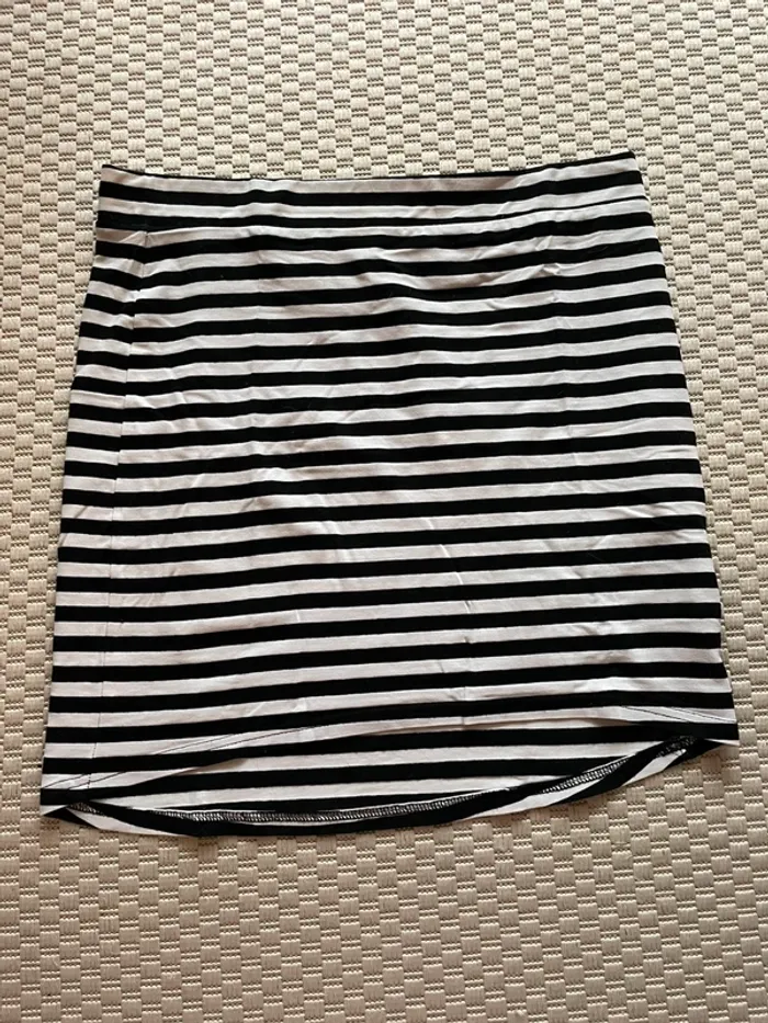 Minijupe rayé
