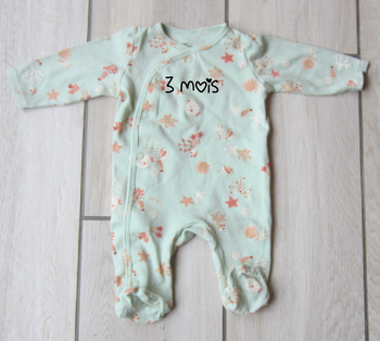 Grenouillere 3 mois