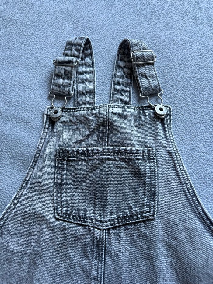 Robe en jean Okaïdi grise - photo numéro 3
