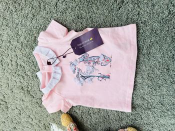 T-shirt à col Claudine taille 3 mois