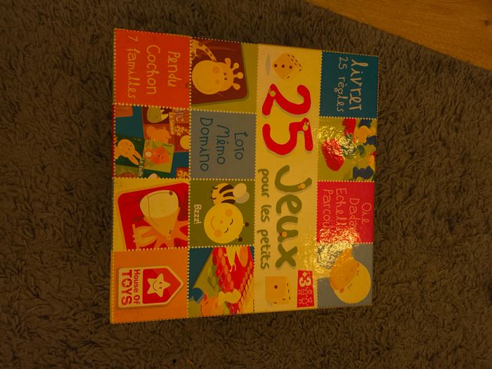 Boite de 25 jeux