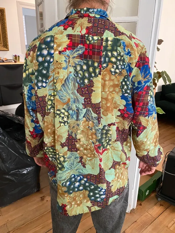 Chemise vintage à motifs - photo numéro 2