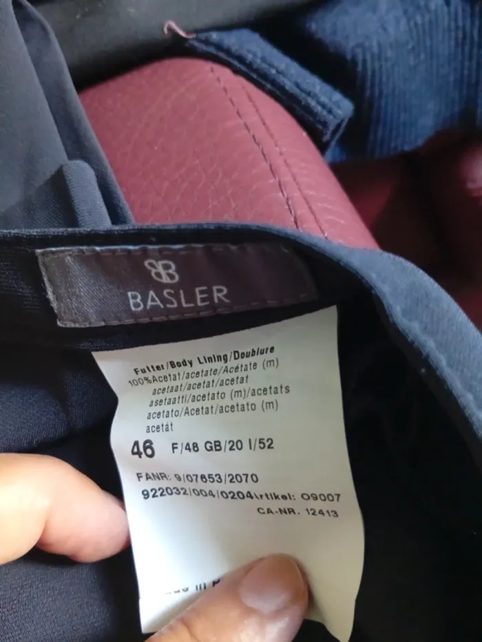 Pantalon bleu Legé taille 48 - photo numéro 6