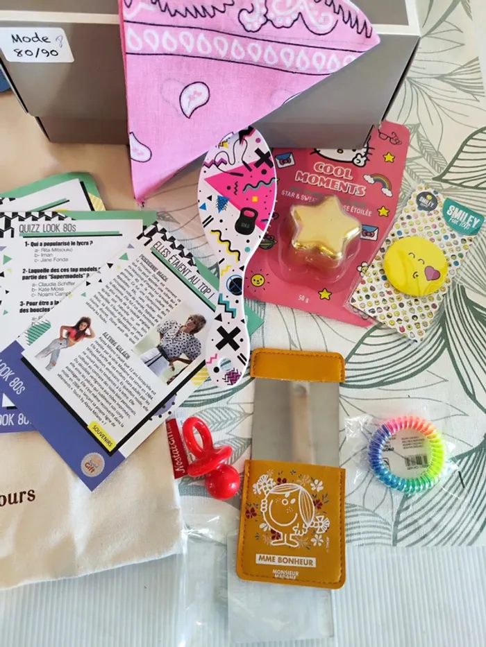 Coffret cadeau mode des années 80/90 - photo numéro 4