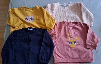 Lot de pulls 12 mois