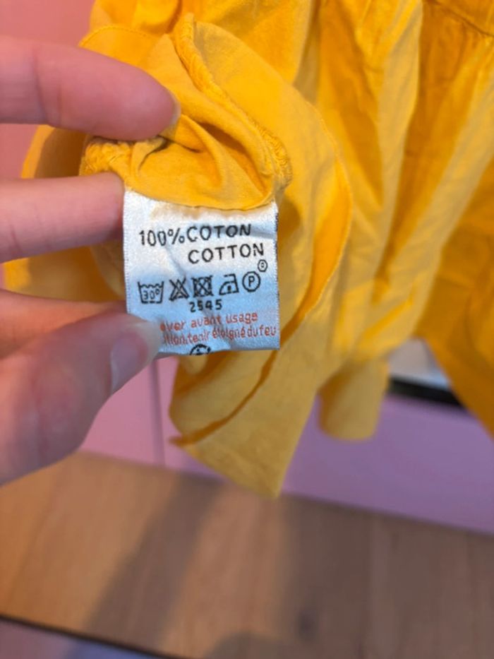 Robe longue jaune moutarde 7 ans - photo numéro 5