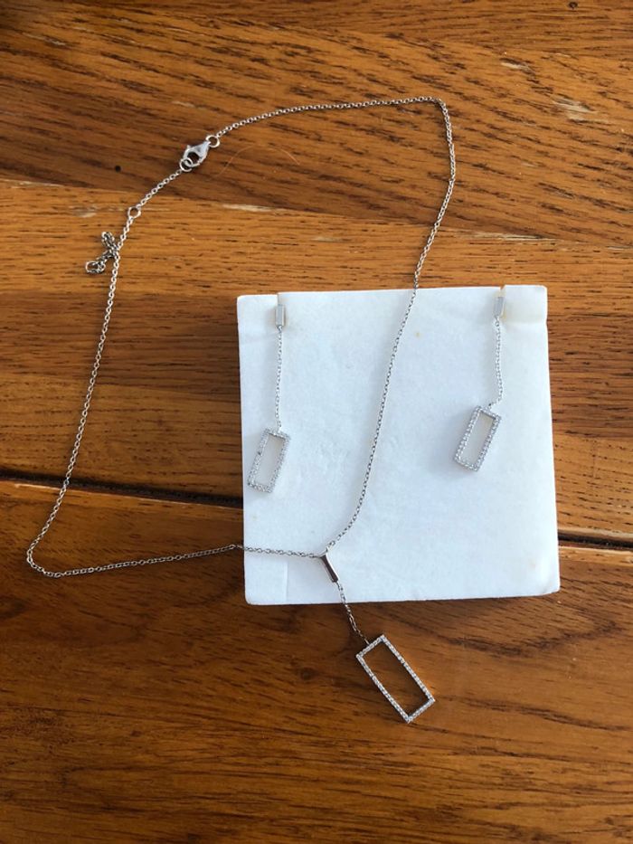 Parure bracelet et boucle d’oreille